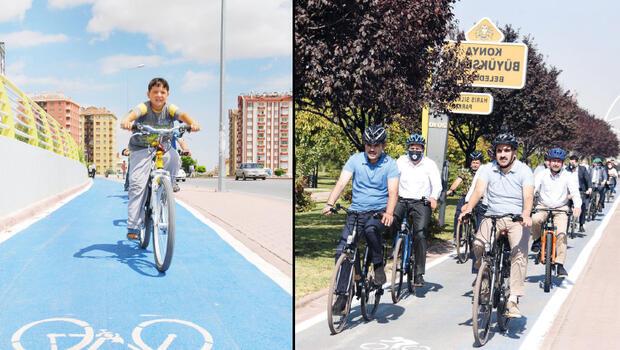 3 Haziran Dünya Bisiklet Günü.... Konya 604 km yolla bisiklette birinci