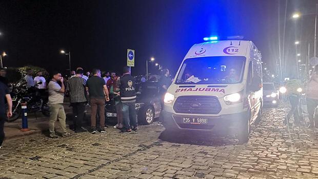 İzmir’de sözlü tartışmada polis göğsünden bıçaklandı