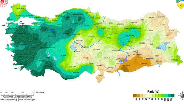 Mayısta 6 bölgede son 32 yılın en yüksek yağışı