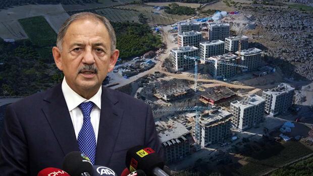 Bakan Özhaseki: Hatay'da 32 bin 715 konutun ihalesini gerçekleştirdik