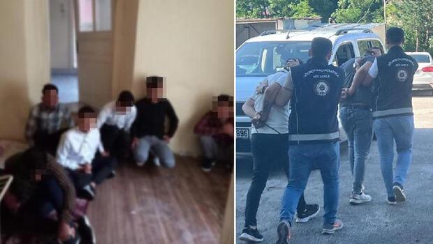 Çorum'da kaçak göçmen operasyonu: 26 kişi yakalandı