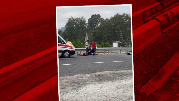 Bariyer yine can aldı... Motosiklet sürücüsünden acı haber