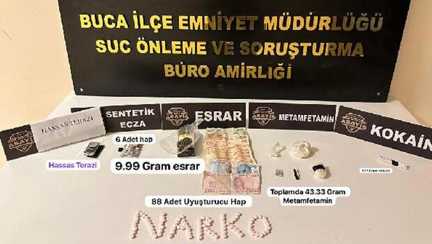 İzmir'de uyuşturucu operasyonu: 1 kişi tutuklandı