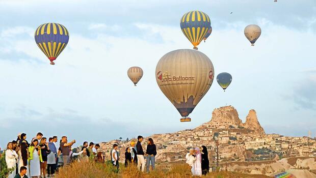 Kapadokya’ya 7 ayda 2 milyon turist