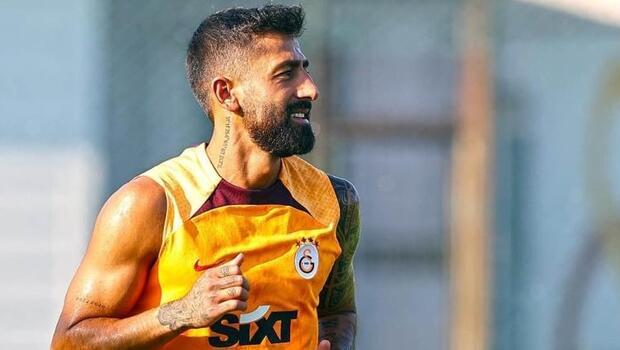 Yeni transfer Kerem Demirbay, Galatasaray ile ilk antrenmanına çıktı