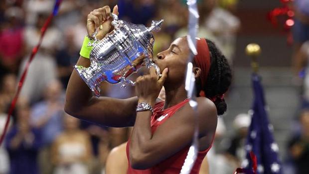 Amerika Açık tek kadınlarda şampiyon 19 yaşındaki Coco Gauff oldu