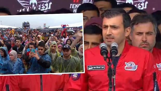 Ankara'da TEKNOFEST heyecanında son gün... Selçuk Bayraktar: Dünyanın imrendiği projelere imza atıyoruz