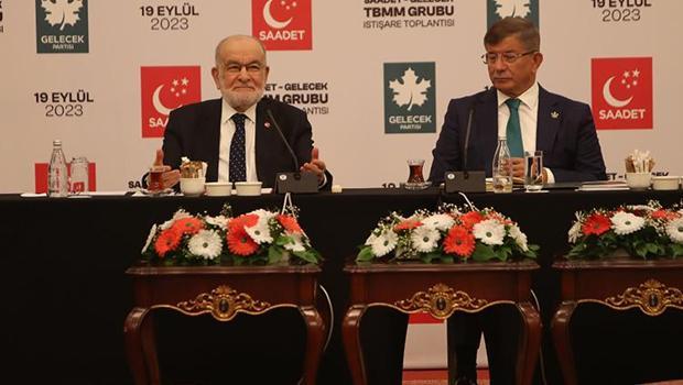 Karamollaoğlu ve Davutoğlu'ndan yerel seçimlerde 'iş birliği' açıklaması