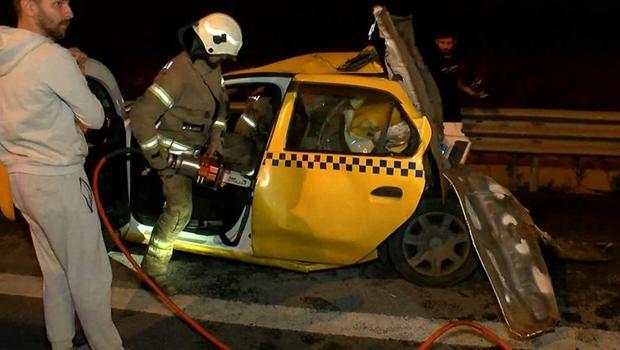 Kazada şoka giren şoför 'araçta biri var' dedi ama kimse çıkmadı