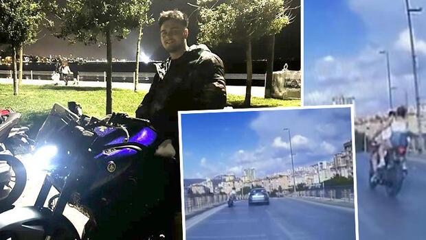 Motosiklet sürücüsü Mahmut Alperen hayatını kaybetti... Feci kaza kamerada