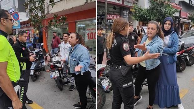 Aydın'da motosiklet sürücüsü polise zor anlar yaşattı