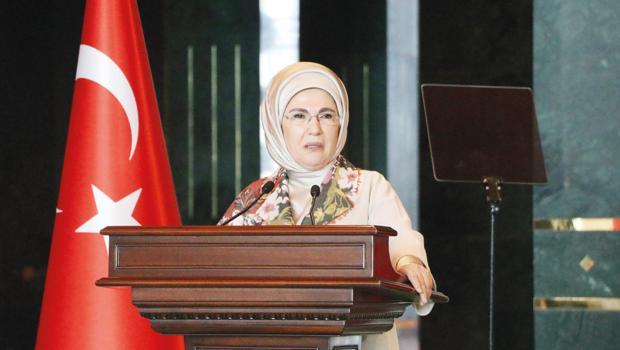 Emine Erdoğan: İnsanlığın vicdanı ölüyor