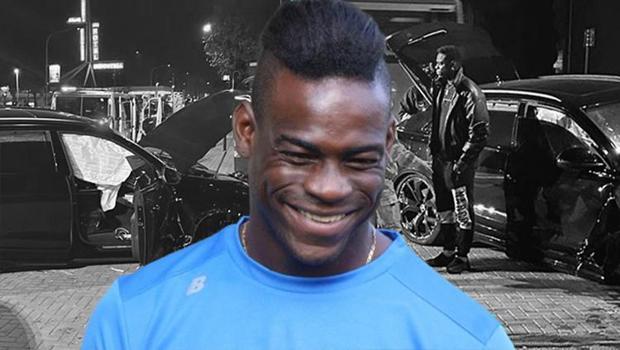 Adana Demirspor'un golcüsü Mario Balotelli trafik kazası geçirdi! Testi reddetti, sağlık durumu iyi