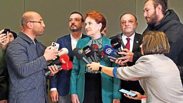 Akşener: Erdoğan hakemlik görevini yapsın