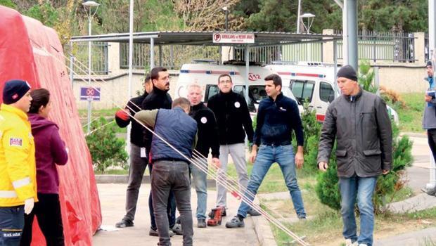 Deprem tatbikatı... Trakya İstanbul’a yardıma hazırlanıyor