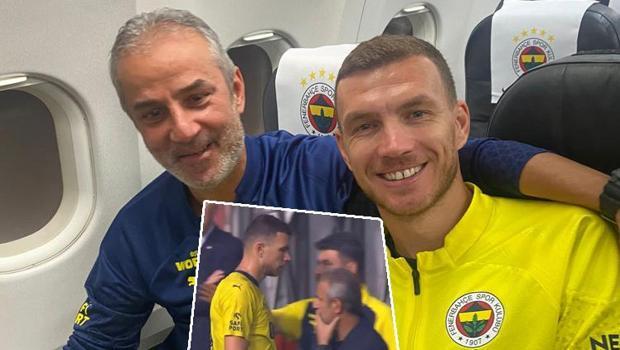 Fenerbahçe'de Edin Dzeko, İsmail Kartal'dan özür diledi: Tepkim size değil...