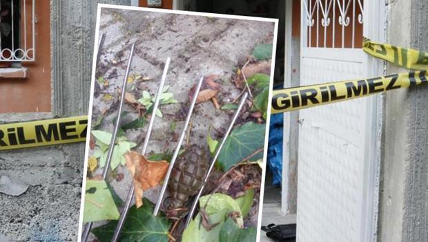 Büyükçekmece'de hareketli dakikalar: Apartman önünde el bombası bulundu