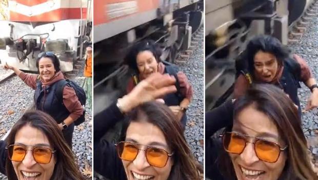 Faciadan dönüldü: Özçekim yaparken koluna tren çarptı