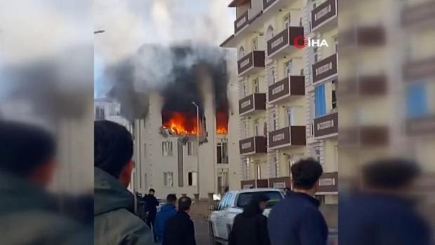 Kars'ta doğal gaz patlaması: 1 kişi yaralandı