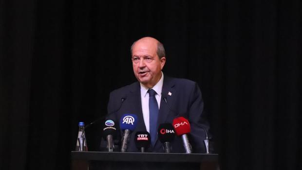 KKTC Cumhurbaşkanı Tatar: Egemen eşitlik kabul edilmeden müzakere masasına oturmayız