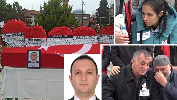  Amasya'da şehit polis memuru Cengiz Parlak, son yolculuğuna uğurlandı