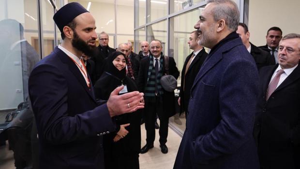 Bakan Fidan, Arnavutluk’ta Namazgah Camii'ni ziyaret etti