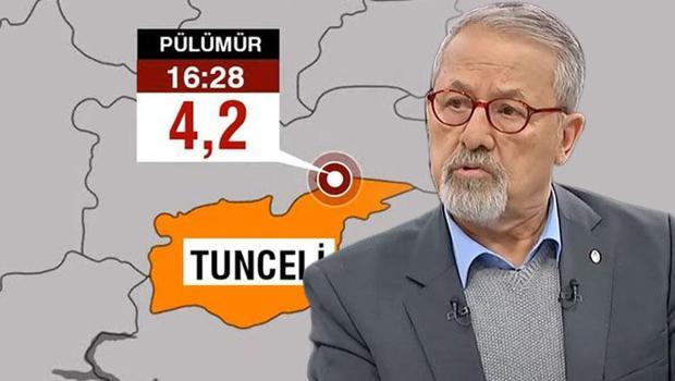 Son dakika deprem: Tunceli'de 4.2 büyüklüğünde deprem! Naci Görür'den kritik uyarı