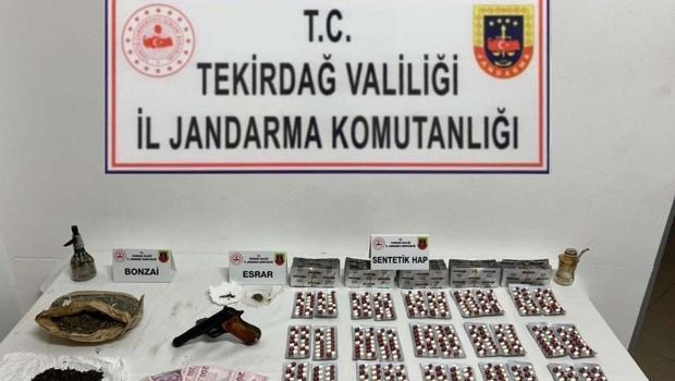 Tekirdağ’da uyuşturucu operasyonu: 3 gözaltı