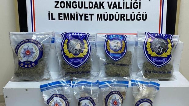 Zonguldak'ta uyuşturucu operasyonu