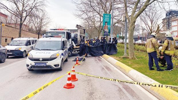 Beton mikseri hamile kadını ezdi