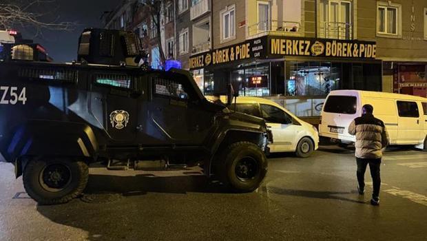 İstanbul'da kontrolden kaçmak isteyen şahıslar polise ateş açtı