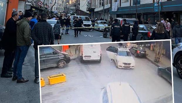 Kağıthane'de dehşet! Motosikletli adama silahla saldırdılar