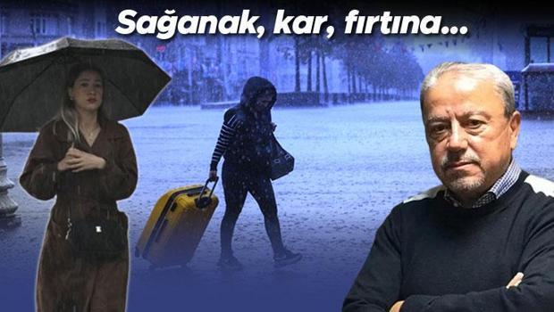 Meteoroloji'den 22 ile sarı ve turuncu kodlu uyarı! Orhan Şen İstanbul için tarih verdi: 9 dereceye düşecek