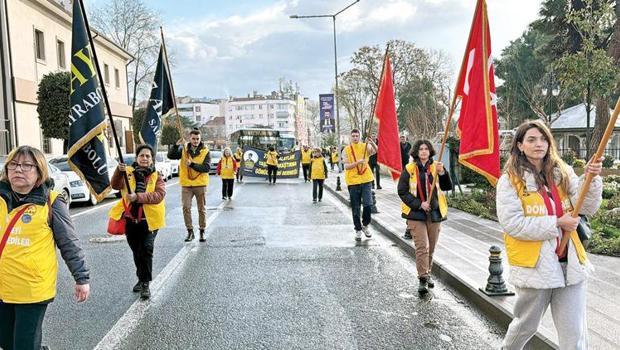 57’nci Alay’a vefa yürüyüşü