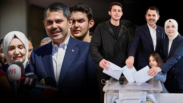 AK Parti İBB Başkan Adayı Murat Kurum oyunu kullandı: 'Vatandaşlarımız sandığa sahip çıksın'