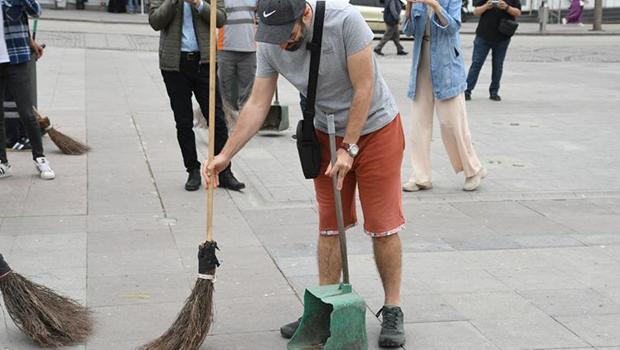 Aksaray'da '1 Mayıs' sosyal deneyi... İlk önce şaşırdılar sonra yardım ettiler