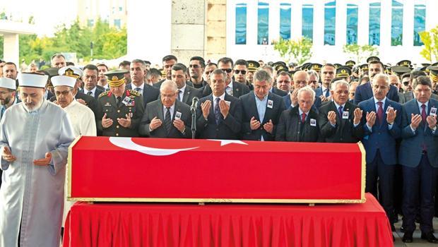 Ankara şehidini uğurladı