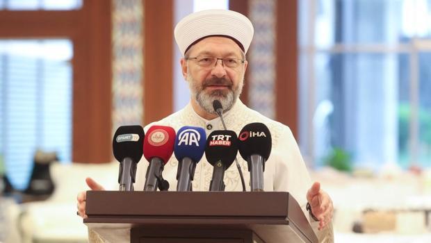 Diyanet İşleri Başkanı Erbaş Kurban Bayramı açıklaması