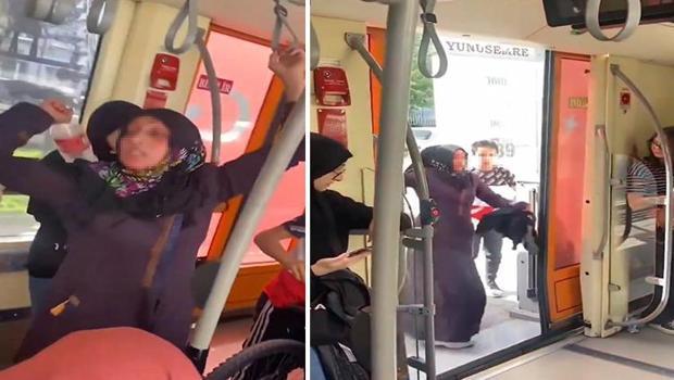 Eskişehir’de tramvayda tartıştığı kişilere hakaret etmişti! Gözaltına alındı