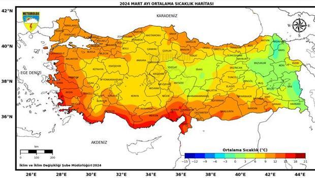 Meteoroloji raporunu açıkladı: 53 yılın en sıcak 9’uncu Mart ayı yaşandı