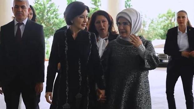 Emine Erdoğan'dan Mirziyoyeva ile Millet Kütüphanesi'ni ziyaretine ilişkin paylaşım