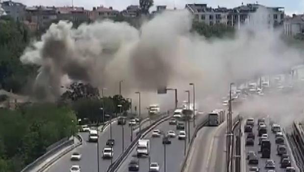 İstanbul'da cemevinde yangın