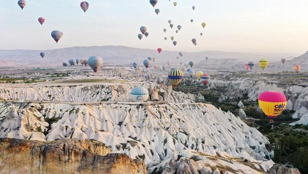 Balonlar rekora uçtu