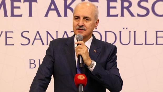 TBMM Başkanı Numan Kurtulmuş: İsrail'in Birleşmiş Milletler üyeliği askıya alınmalı