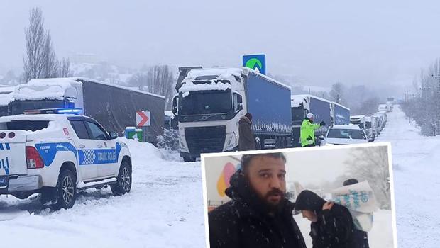 Geceden beri etkili olan kar eğitime ara getirdi... Yollar kapandı, araçların geçişi durdu | 3 il için sarı ve turuncu kodlu alarm