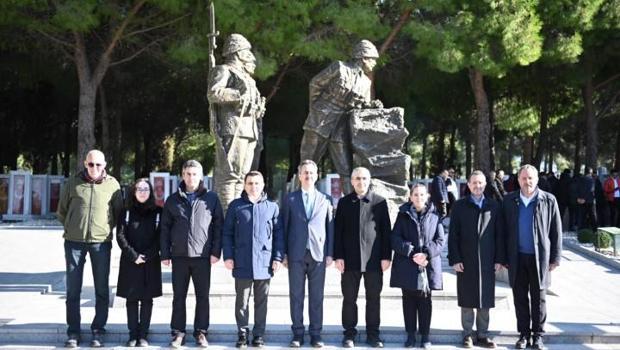 Savunma Sanayii Başkanı Haluk Görgün, Gelibolu Tarihi Alan'ı ziyaret etti