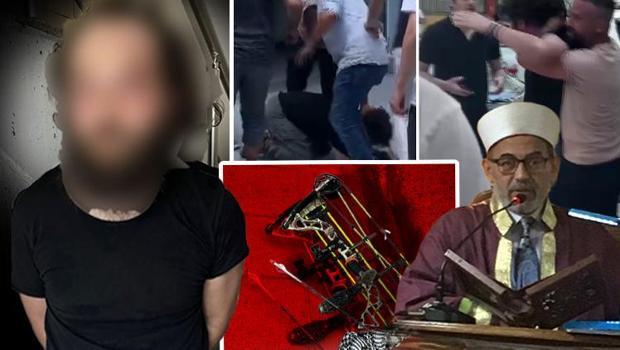 Bağcılar'da cami imamını okla yaralayan sanık hakim karşısına çıktı
