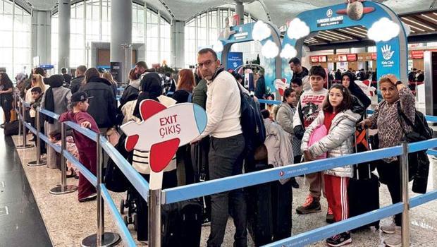 İstanbul’da yarıyıl tatili yoğunluğu