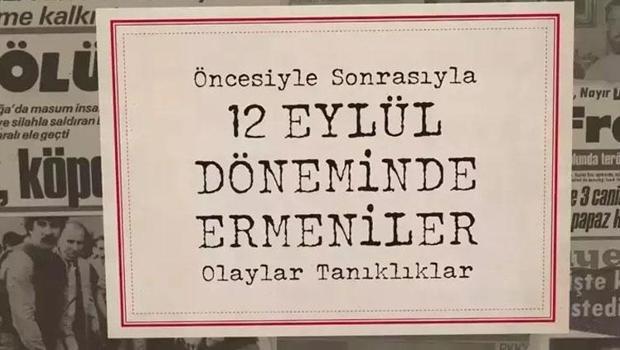 Yaşadıkları kitaplaştı! '12 Eylül Döneminde Ermeniler'