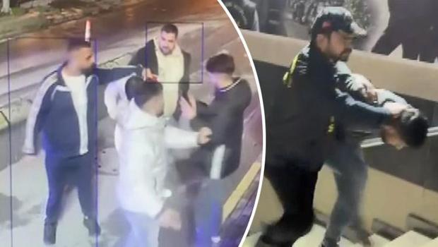 Arnavutköy'de kan donduran işkence! Kaçırılma anı kamerada